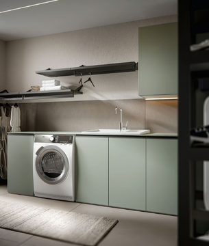 MINERVA 05 - Sectional laundry room cabinet by Edoné by Agorà - view 3